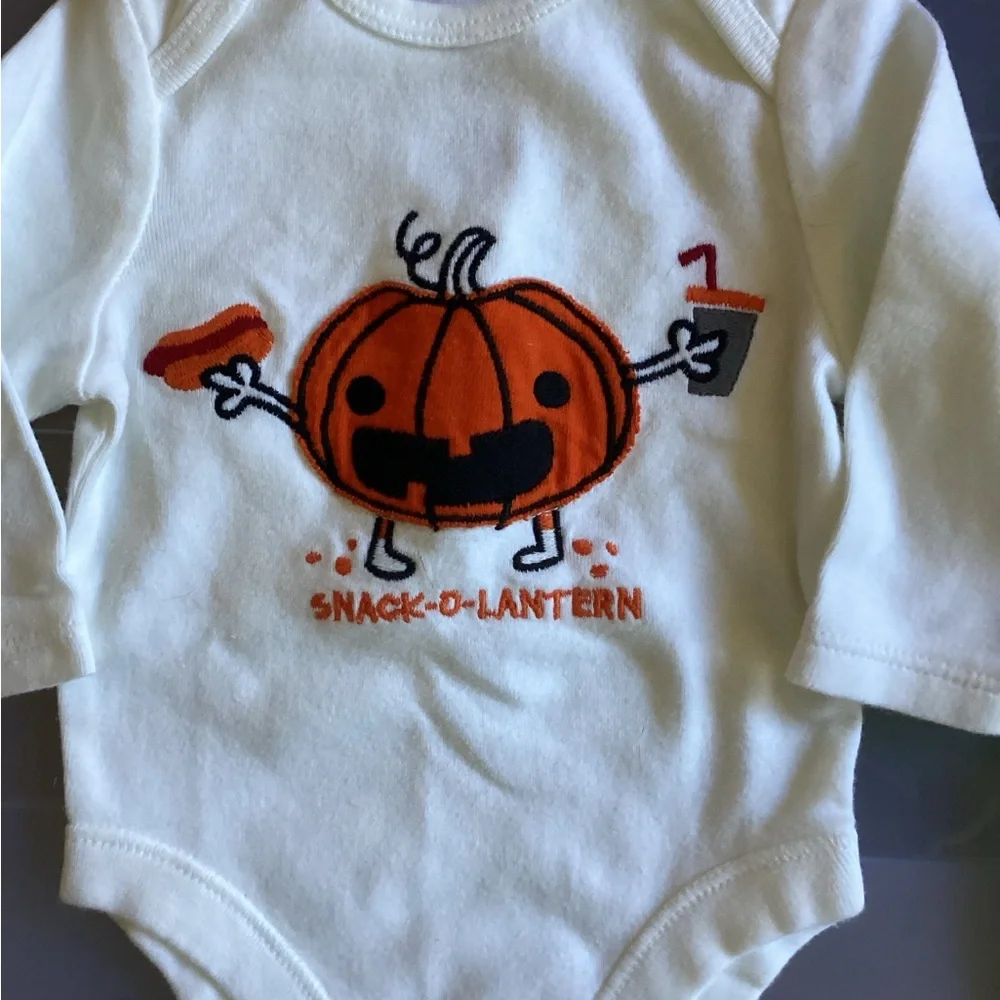 Halloween Onsies 0-3 Months Baby NWOT Old Navy